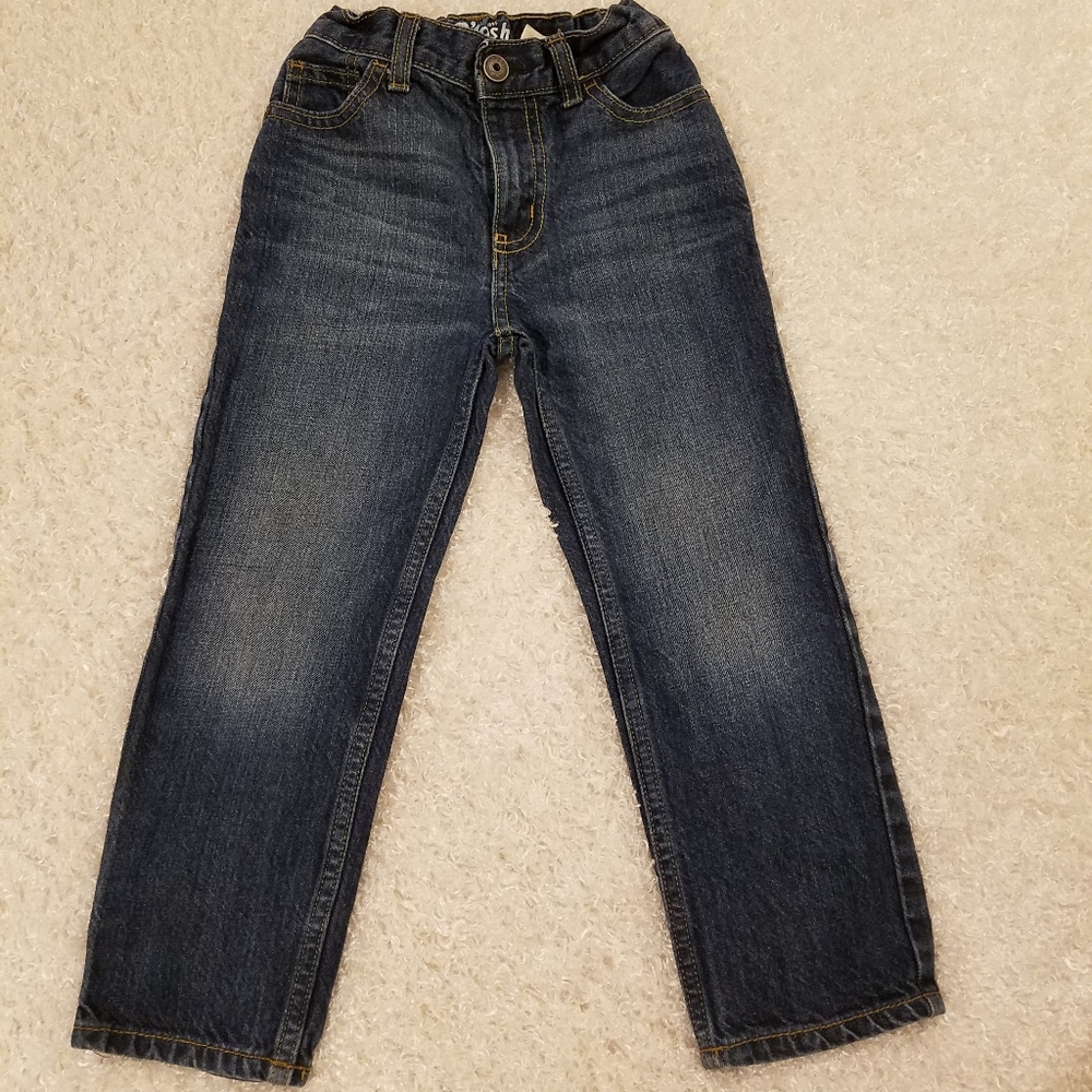 Boys Jeans Size 5 Adjustable Waist